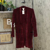 Matty M Women's Chenille Duster Cardigan Sweater