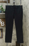 Alfani Men's Stretch Performance Solid Slim Fit Pants Black 32 X 30
