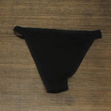 Auden Women's Rib-Knit Cotton Cheeky Underwear 77711393 Black XS