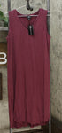 Curations Women's Jersey Knit Sleeveless V-Neck Easy Knit Dress