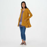 LOGO Legacy by Lori Goldstein Cotton Cashmere Cardigan