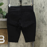 DG2 by Diane Gilman Pull On Bermuda Shorts Black Petite XS