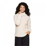 A New Day Women's Any Day Turtleneck Sherpa Pullover Sweatshirt