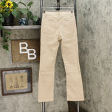 DG2 by Diane Gilman Women's Classic Stretch Bootcut Jeans Beige 2 Petite