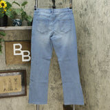 DG2 by Diane Gilman Women's Petite Woven Virtual Stretch Boot Cut Jeans