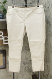 DG2 by Diane Gilman Women's Petite Reversible Twill Pull On Skinny Jeans