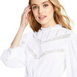 LoveShackFancy for TRGT Women's Talulah Pintuck Yoke Mini Dress