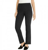 Hilary Radley Women's Built-In Tummy Control Panel Pull On Pants