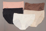 Just My Size by Hanes Women's 5 Pairs Tag Free Microfiber Briefs