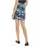 S.C.& CO. Women's 360 Degrees Tummy Control Skort Blue Floral Small