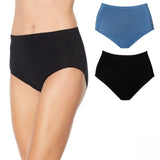 Rhonda Shear 2 Pack Women's Seamless Briefs Panties