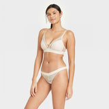 Auden Women's Lace Thong Panties