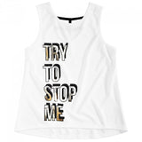 Ideology Big Girls Try to Stop Me Tank Top