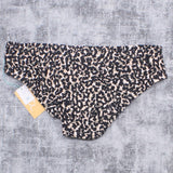 Kona Sol Women's Leopard Medium Coverage Hipster Bikini Bottom