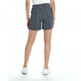 Weatherproof Vintage Women's Elastic Waist Linen Blend Casual Shorts