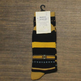 Sun + Stone Men's Novelty Aztec Printed Crew Socks