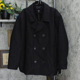 Kenneth Cole New York Men's Big & Tall Double-Breasted Wool-Blend Peacoat