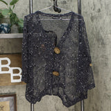 Nina Leonard Women's Plus Size Coconut Button Bolero Cardigan With Tank