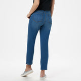 Denim & Co. Women's Petite Studio Classic Denim Ankle Jeans