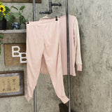 Flora Nikrooz Women's Lace Trim Harbor Cozy Pajama Set