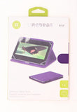 New Pure Gear Universal Tablet Folio Cover Case For 7-8" Inch Tablets Purple