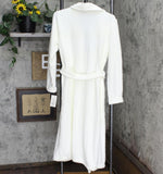 Stars Above Women's Cozy Chenille Robe White XS/S