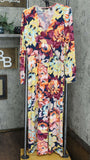 G.I.L.I. Women's Jetsetter Long-Sleeve Knit Maxi Dress