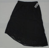 Mossimo Women's Asymmetric Crochet Lace Midi Skirt