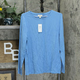 Style & Co Women's Basic Long-Sleeve Crew Neck T-Shirt