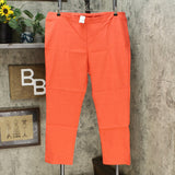 Slinky Brand Women's Plus Size Travel Stretch Tapered Ankle Pants