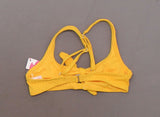 Xhilaration Women's Swimwear Ribbed Tie Front Bralette Bikini Top