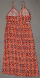 Xhilaration Women's Plus Size Printed High-Low Maxi Dress