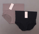 Nearly Nude 2 Pack Smoothing Modal Cotton High Waist Brief Panties