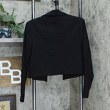 NWT Danielle Bernstein Women's Cropped Blazer Jacket. 719J103 Small