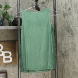 Curations Women's Embroidered Tank Top
