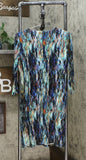 Karen Kane Women's 3/4 Sleeve Printed Sheath Dress