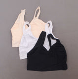 Rhonda Shear 3 Pack Jacquard Ahh Bras With Removable Pads Neutrals Medium