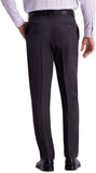 Haggar Comfort Straight-Fit 4-Way Stretch Wrinkle-Free Flat-Front Dress Pants