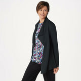 Cuddl Duds Women's Ultra Soft Comfort Drape Front Wrap Cardigan