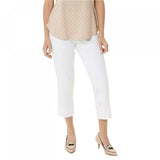 Isaac Mizrahi Live! Women's Petite 24/7 Stretch Crop Pants With Back Slit