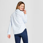 Universal Thread Women's Long Sleeve Camden Button-Down Shirt