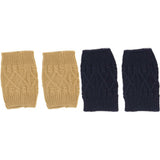 ZUZIFY Cable Knit Sweater Boot Cuffs. ZUZ0034