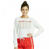 Grayson/Threads Women's Live And Let Love Long-Sleeve Pajama Top