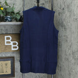 Karen Scott Plus Size Duster Sleeveless Vest Cardigan Sweater