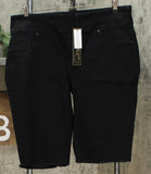 DG2 by Diane Gilman Women's Plus Size Classic Stretch Pull On Bermuda Shorts