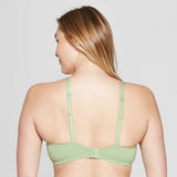 Auden Women's Everyday Cotton Demi Lightly Lined T-Shirt Bra