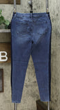 Colleen Lopez Women's Side Stripe Skinny Jeans