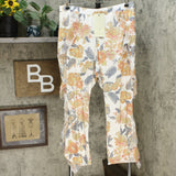 NWT LaBellum By Hillary Scott Womens Ruffled Pant. 640473-Plus Plus 1X