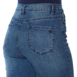 DG2 by Diane Gilman Women's Classic Stretch Boot Cut Jeans