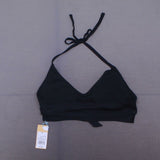 Kona Sol Women's Tie Front Halter Bralette Bikini Top